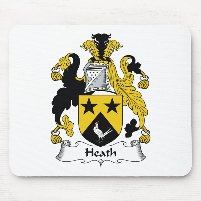 Heath Family Crest Mouse Pad (Front)