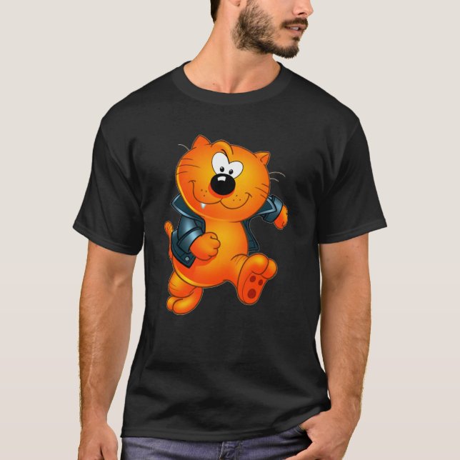Heathcliff  Baseball ¾ Sleeve  T-Shirt (Front)