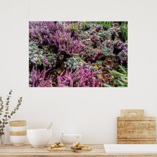 Heather and berries poster
