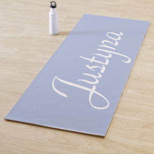 Heather Elegant Name   Stylish Simple Yoga Mat