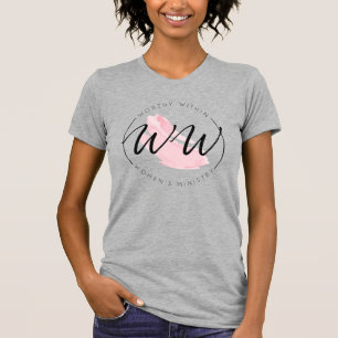 Heather Grey Digne À L'Intérieur Du T-shirt