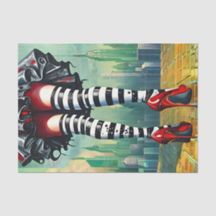 Heather Heels Witch Tissue Paper