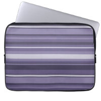 Heather purple stripes