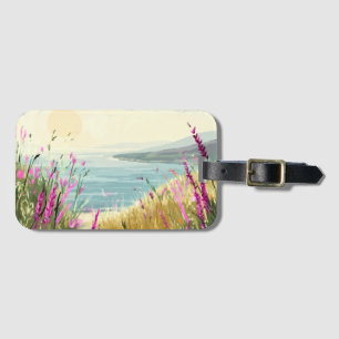 Heather’s Embrace by the Sea Luggage Tag