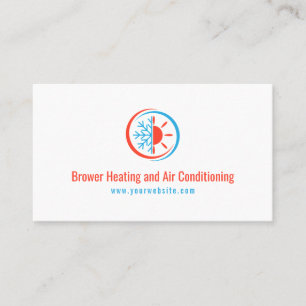 Heating & Air Conditioning, Cooling, Repair Business Card