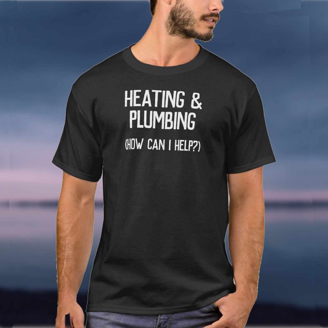 Heating and Plumbing Company Business T-Shirt (Creator Uploaded)