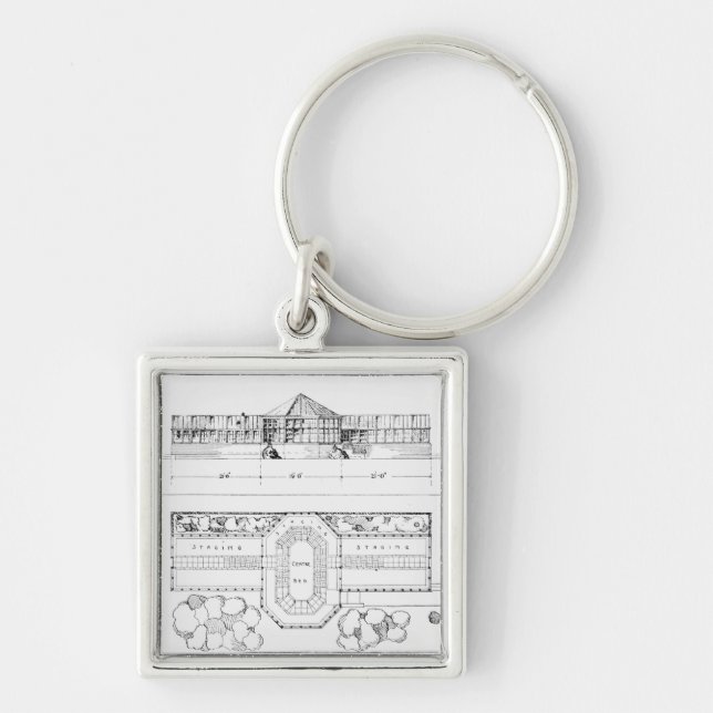 Heating system for a Hothouse, Conservatory and Gr Keychain (Front)