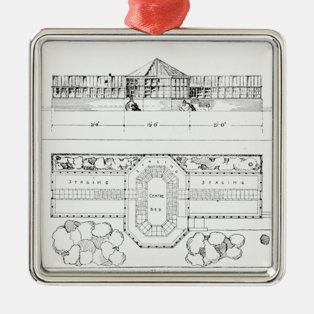 Heating system for a Hothouse, Conservatory and Gr Metal Ornament (Front)