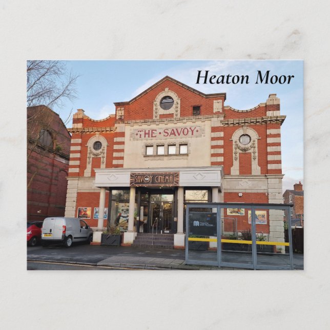 Heaton Moor Savoy Stockport Postcard (Front)