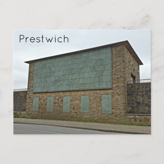 Heaton Park Reservoir Pumping Station Postcard (Front)