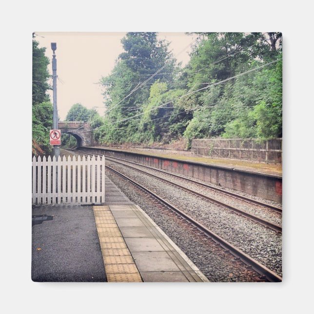 Heaton Park tram station Magnet (Front)