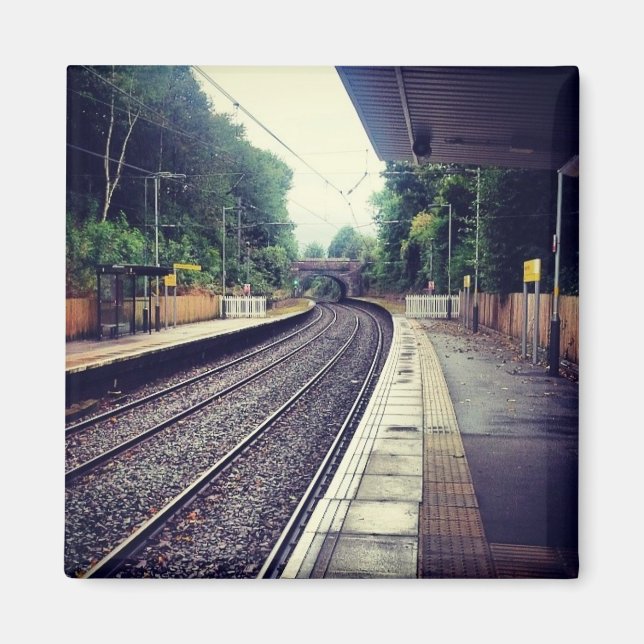Heaton Park tram station Magnet (Front)