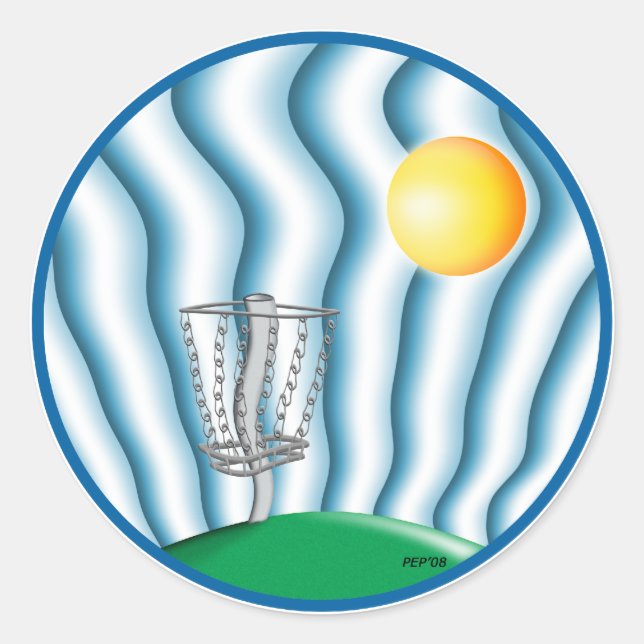 Heatwave Classic Round Sticker (Front)