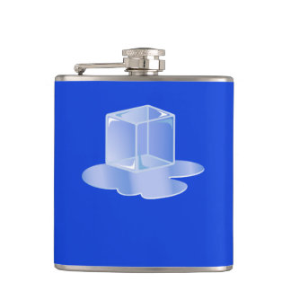 Heatwave ice cube hip flask