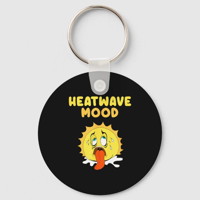 Heatwave mood  keychain (Front)