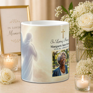 Heaven and Angels Celebration Of Life Photo Coffee Mug
