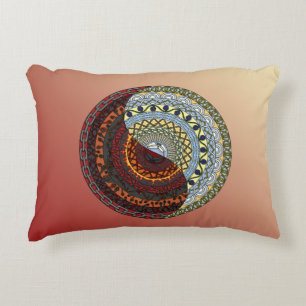 Heaven and Hell Accent Pillow