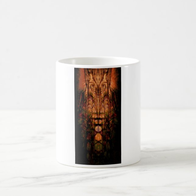 HEAVEN AND HELL II, Graphik Coffee Mug (Center)