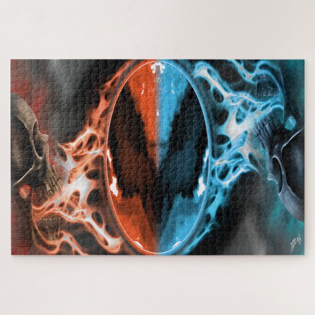 Heaven and Hell Jigsaw Puzzle (Horizontal)