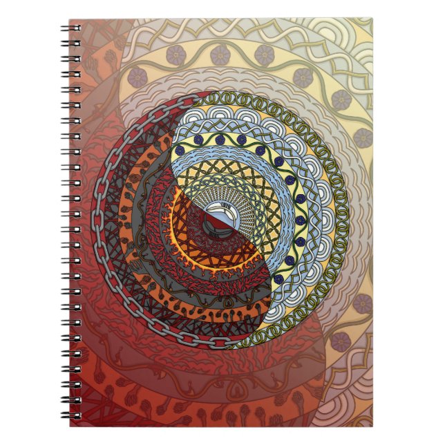 Heaven and Hell Notebook (Front)