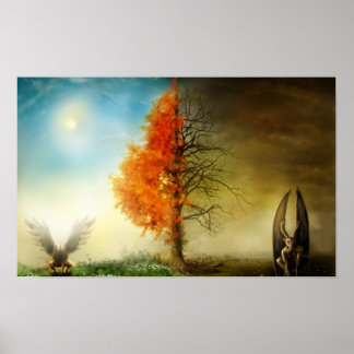 Heaven and Hell Poster