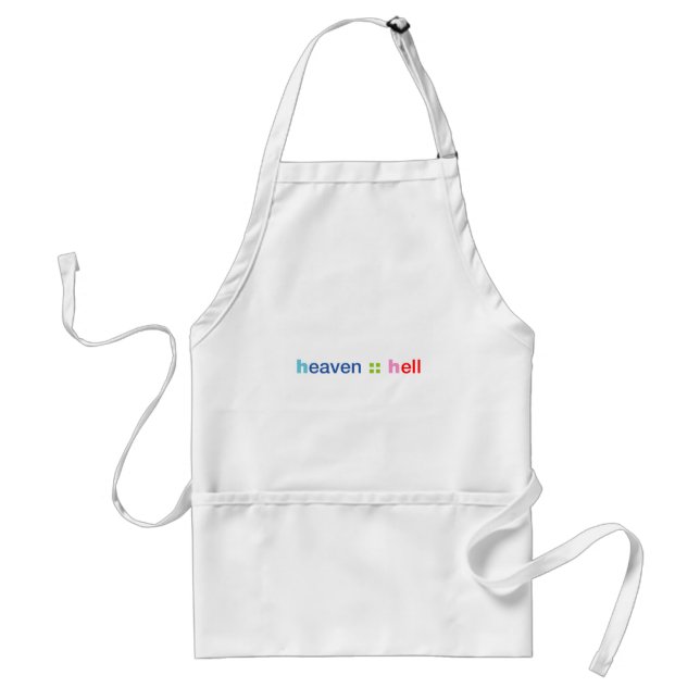 Heaven and Hell Standard Apron (Front)