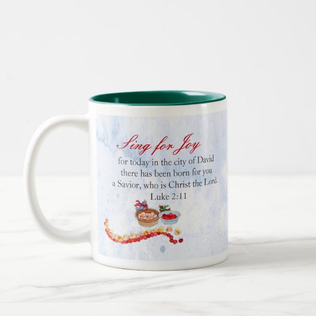 Heaven and Nature Sing Two-Tone Coffee Mug (Left)