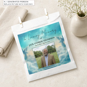 Heaven Angels Celebration Of Life Photo Favour Bag