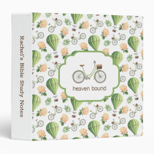 Heaven Bound Vintage Bike & Balloon Binder