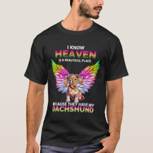 Heaven Dachshund T-Shirt