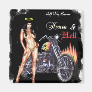 heaven & hell magnet