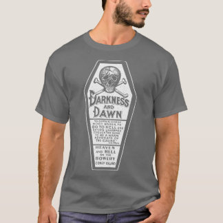 Heaven Hell Vintage Coffin T-Shirt