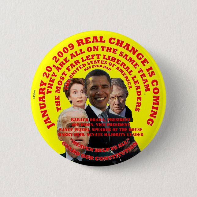 HEAVEN HELP US - Customized 2 Inch Round Button (Front)