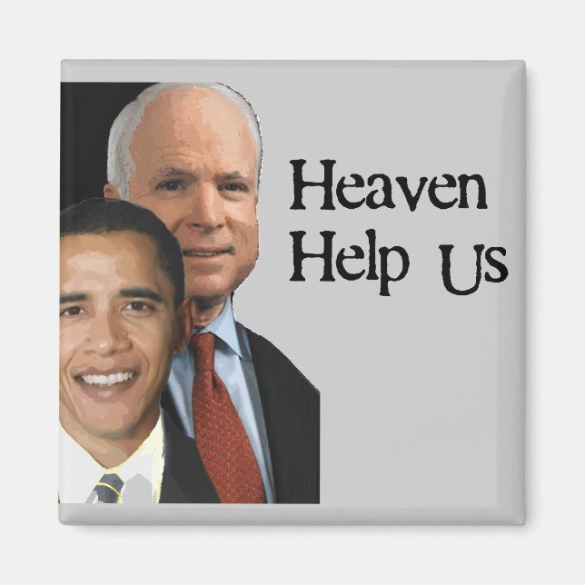 Heaven Help US Magnet (Front)