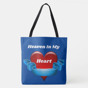 Heaven In My Heart Large Tote Bag