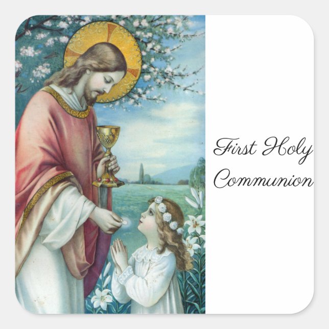 Heaven in Our Soul Square Sticker (Front)