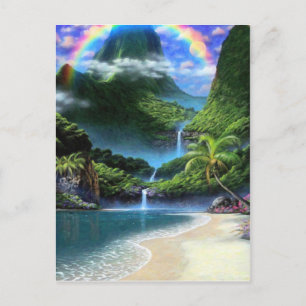 heaven lrg rainbow 2 postcard