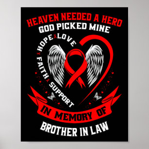Heaven Needed A Hero God Picked Brother In Law Hea Poster