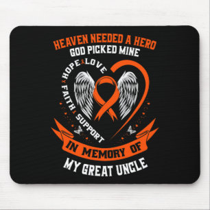 Heaven Needed a Hero God Picked My Great Uncle Leu Mouse Pad