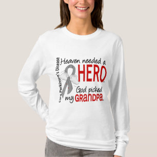 Heaven Needed a Hero Grandpa Parkinson's T-Shirt