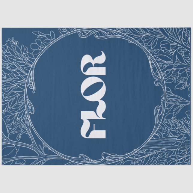 Heaven Nocturne Florist Tissue Paper (Front)