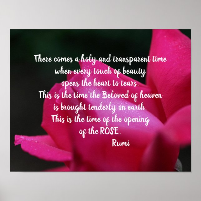 Heaven On Earth Inspirational Quote  Poster (Front)