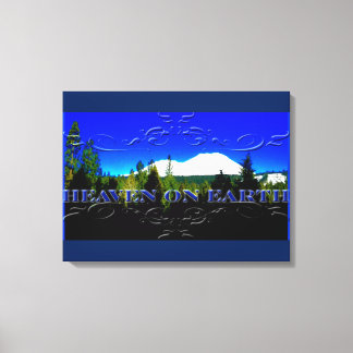 Heaven on Earth | money mountain Canvas Print