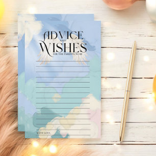 Heaven Sent Baby Shower Advice and Wishes