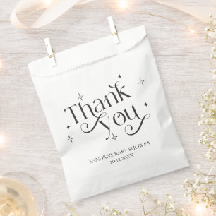 Heaven Sent Baby Shower Thank You Favour Bag