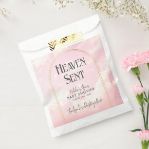 Heaven Sent Clouds Sky Celestial Baby Shower Favour Bag