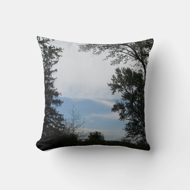 Heaven Slumber Throw Pillow (Front)