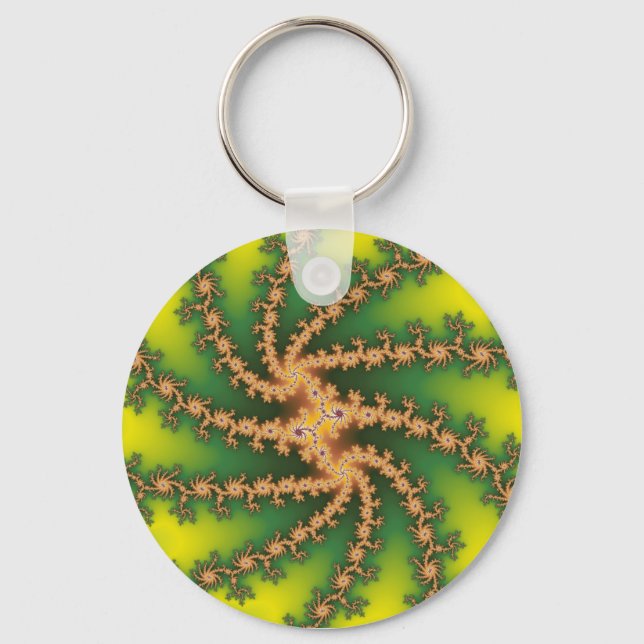 Heaven Twist - Fractal Keychain (Front)