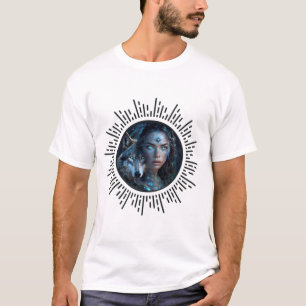 Heavenly alliance the wolf and the beautiful woman T-Shirt