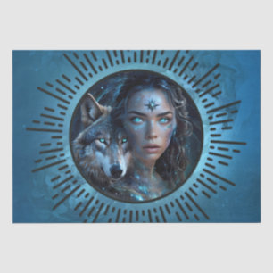 Heavenly alliance the wolf and the beautiful woman tissue paper